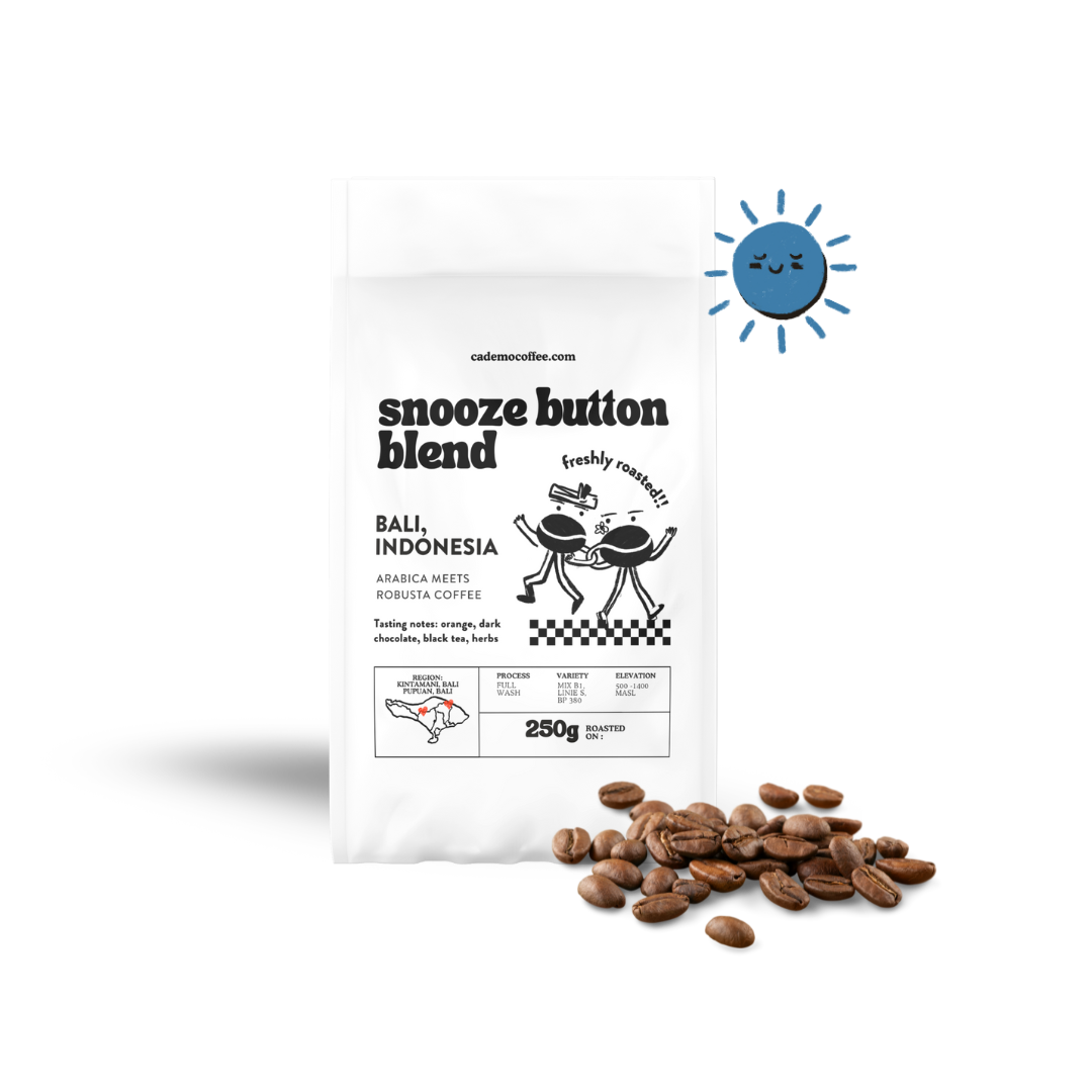 Snooze Button Blend | Robusta Arabica mix | House blend