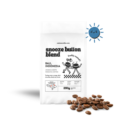 Snooze Button Blend | Robusta Arabica mix | House blend