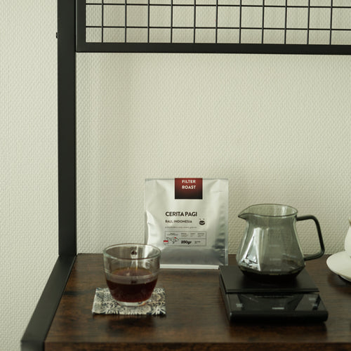 Cerita Pagi | Bali anaerobic filter roast | Cademo Coffee | Single origin 250gr