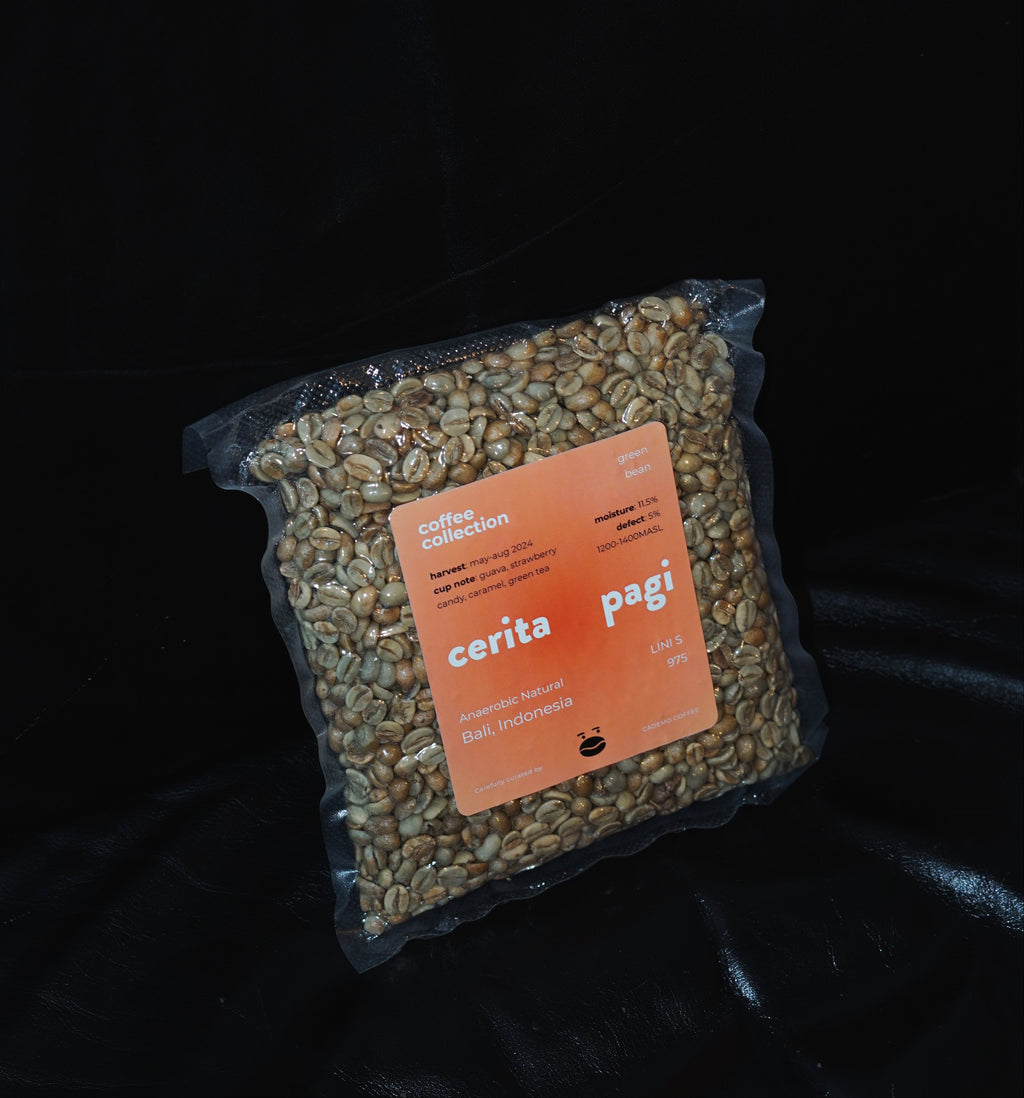 GREEN BEAN | cerita pagi - natural anaerobic | ulian kintamani, bali, indonesia | 1kg
