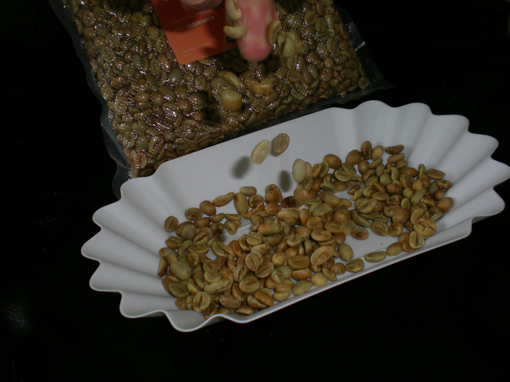 Home Roast Coffee | Cerita Pagi - anaerobic natural green bean | 1kg