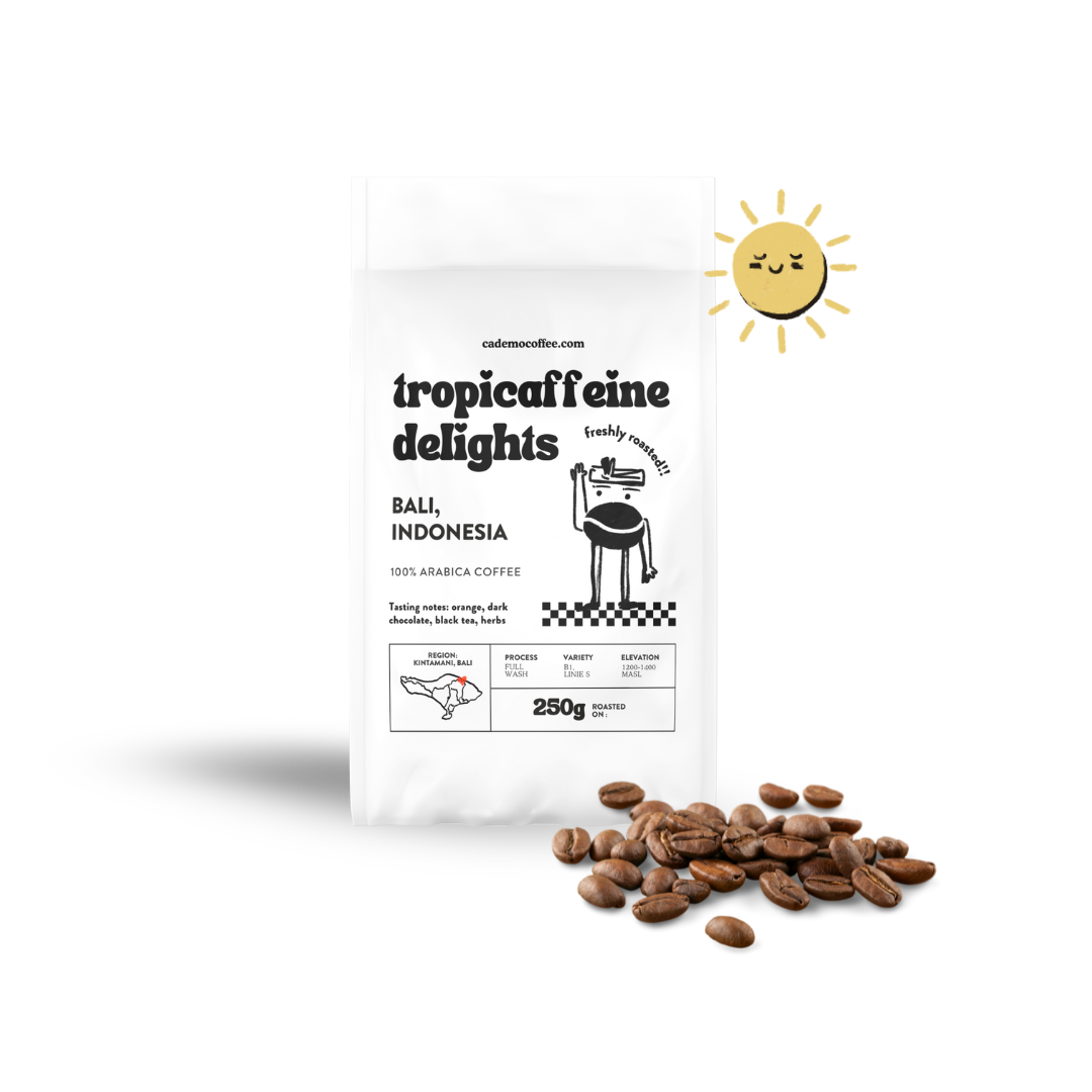 Tropicaffeine Delights | Kintamani, Bali | 100% Arabica coffee whole beans