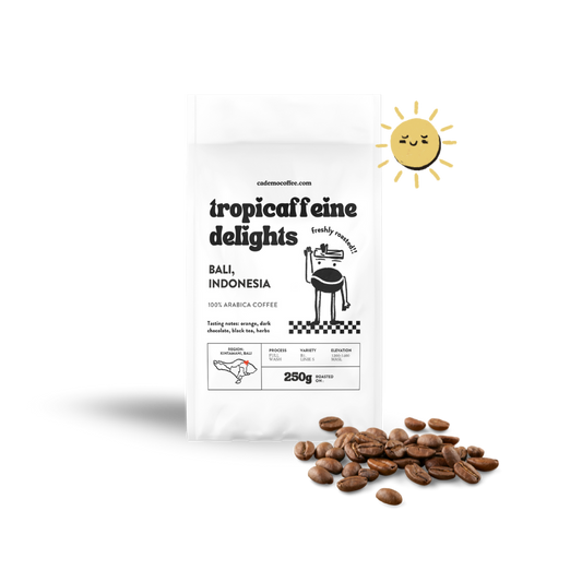 Tropicaffeine Delights | Kintamani, Bali | 100% Arabica coffee whole beans