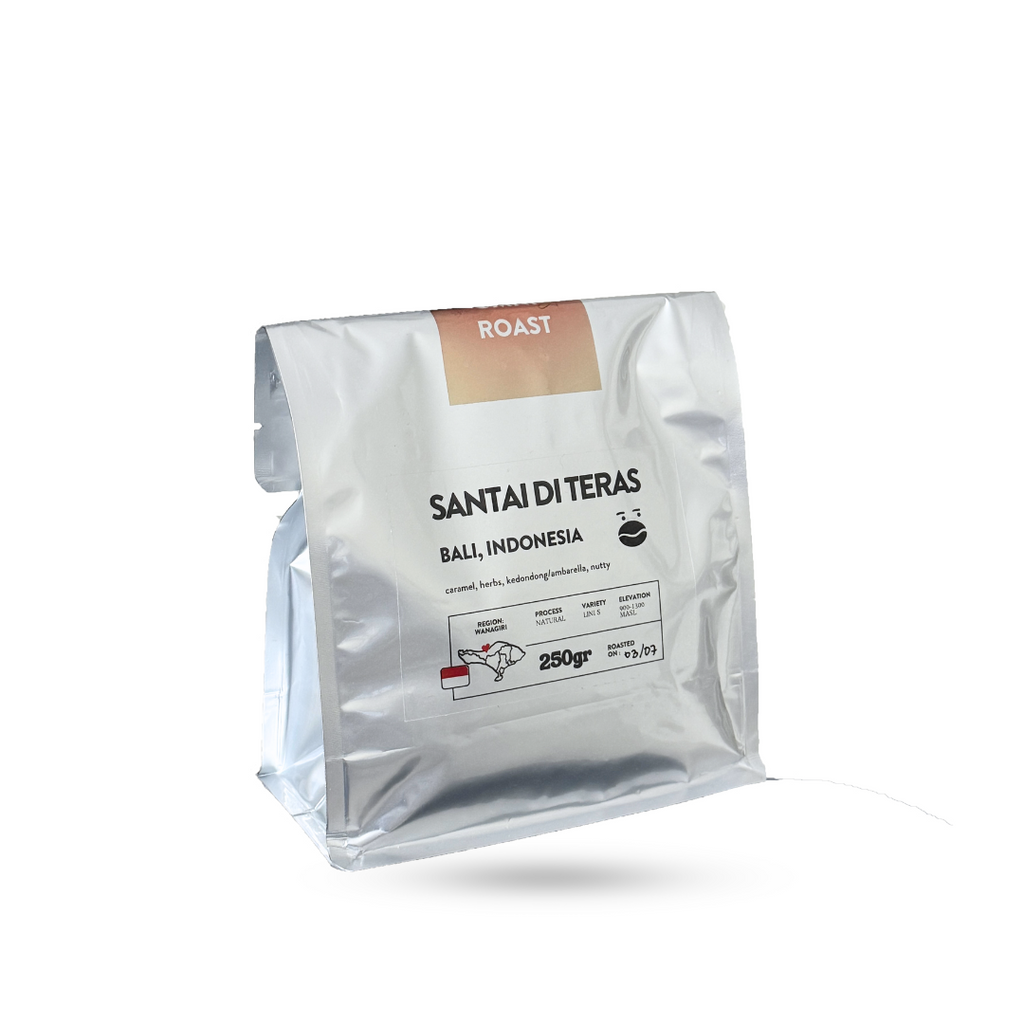 Santai di Teras | Bali natural omni roast | Cademo Coffee | Single origin 250gr