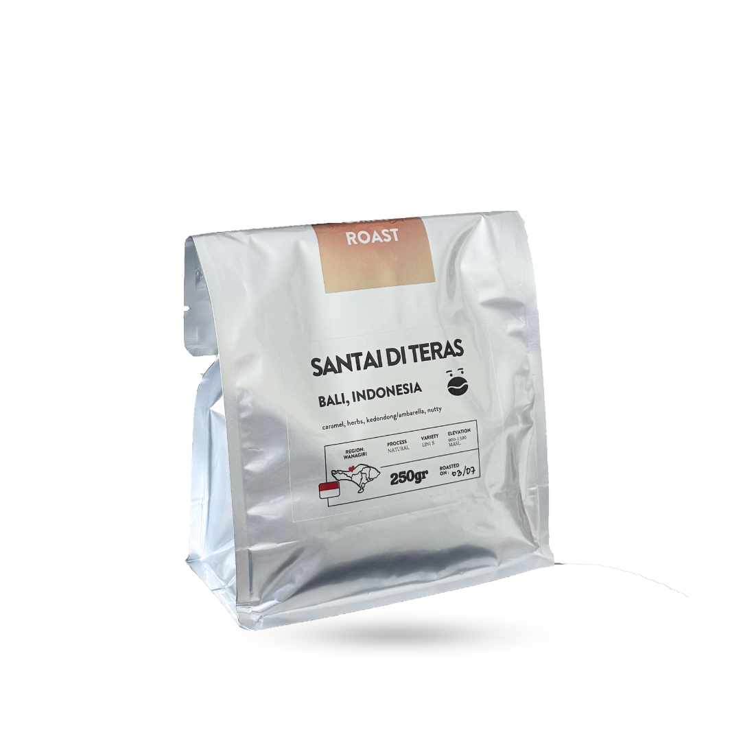 Santai di Teras | Bali natural omni roast | Cademo Coffee | Single origin 250gr