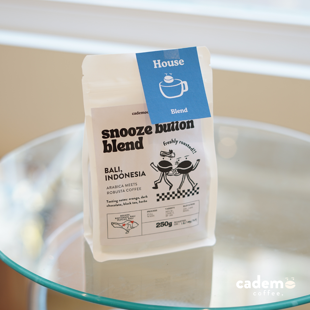 Snooze Button Blend | Robusta Arabica mix | House blend